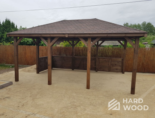 Газебо беседка без стен №93 - фото 1893