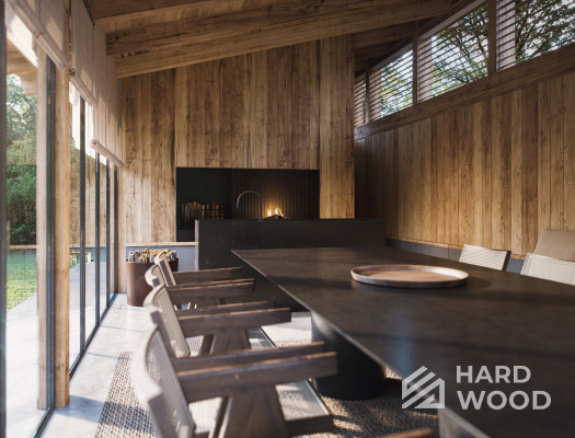 Беседка премиум класса с камином №74 - фото 1747